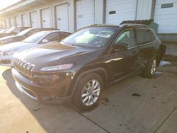 Salvage cars for sale at Louisville, KY auction: 2015 Jeep Cherokee Limited