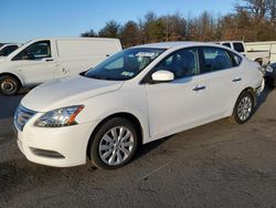 Salvage cars for sale from Copart Brookhaven, NY: 2015 Nissan Sentra S