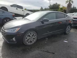 Salvage cars for sale at San Martin, CA auction: 2019 Hyundai Elantra SEL