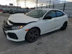 Salvage cars for sale from Copart Sun Valley, CA: 2018 Honda Civic Sport