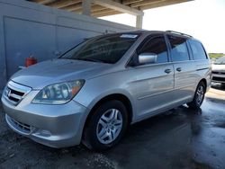 Salvage vehicles for parts for sale at auction: 2007 Honda Odyssey EXL