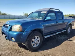 Nissan Frontier Crew cab xe salvage cars for sale: 2003 Nissan Frontier Crew Cab XE