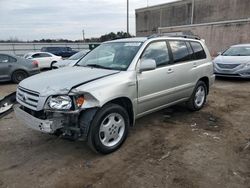 Salvage cars for sale at Fredericksburg, VA auction: 2004 Toyota Highlander