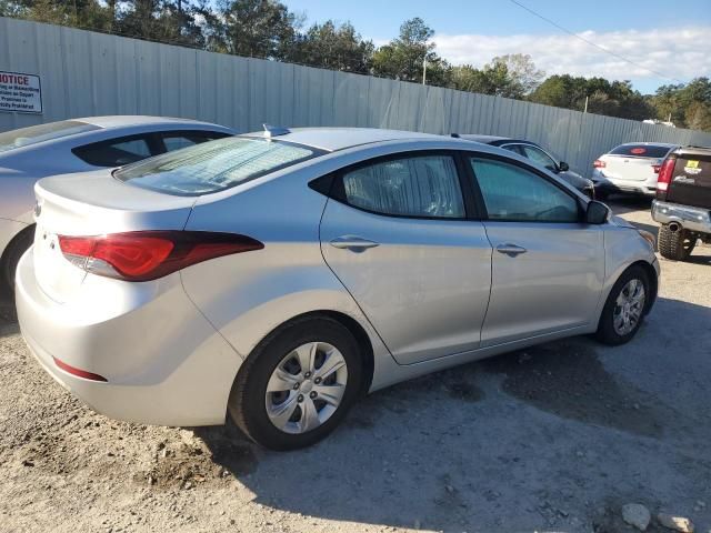 2016 Hyundai Elantra SE