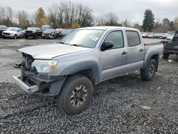 Salvage cars for sale at Portland, OR auction: 2015 Toyota Tacoma Double Cab