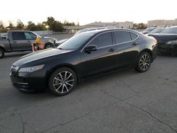 Salvage cars for sale from Copart Martinez, CA: 2015 Acura TLX Tech