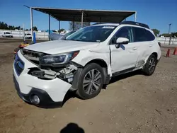 Salvage cars for sale at San Diego, CA auction: 2018 Subaru Outback 2.5I Limited