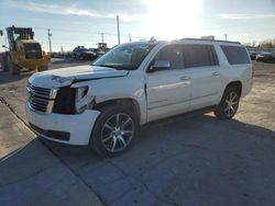 Salvage cars for sale at Oklahoma City, OK auction: 2017 Chevrolet Suburban C1500 LT