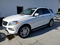 Mercedes-Benz m-Class Vehiculos salvage en venta: 2015 Mercedes-Benz ML 350 4matic