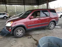 Salvage cars for sale at Gaston, SC auction: 2002 Honda CR-V EX