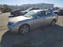 Salvage cars for sale at Martinez, CA auction: 2003 Infiniti G35