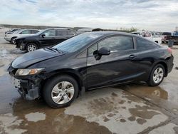 Salvage cars for sale at Grand Prairie, TX auction: 2013 Honda Civic LX