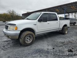 Carros salvage sin ofertas aún a la venta en subasta: 2002 Ford F150 Supercrew