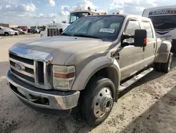 Salvage cars for sale at Houston, TX auction: 2008 Ford F450 Super Duty