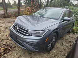 Volkswagen salvage cars for sale: 2024 Volkswagen Tiguan SE