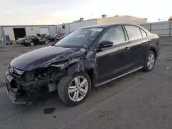 Salvage cars for sale at Vallejo, CA auction: 2014 Volkswagen Jetta Hybrid