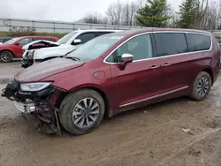 2022 Chrysler Pacifica Hybrid Limited en venta en Davison, MI