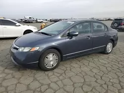 Salvage cars for sale from Copart Martinez, CA: 2006 Honda Civic Hybrid