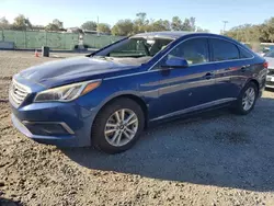 Salvage cars for sale at Riverview, FL auction: 2016 Hyundai Sonata SE