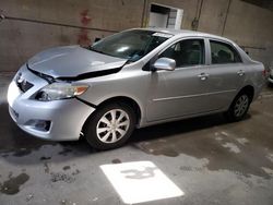 Salvage cars for sale at Blaine, MN auction: 2009 Toyota Corolla Base