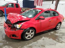 Chevrolet Sonic ltz salvage cars for sale: 2016 Chevrolet Sonic LTZ