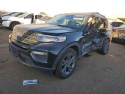 Salvage cars for sale at Brighton, CO auction: 2023 Ford Explorer XLT