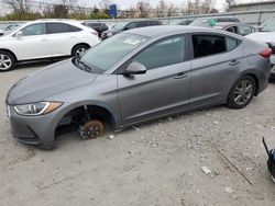 Salvage cars for sale at Walton, KY auction: 2018 Hyundai Elantra SEL