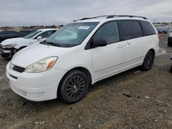 Toyota Sienna ce salvage cars for sale: 2004 Toyota Sienna CE