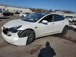 Carros salvage sin ofertas aún a la venta en subasta: 2023 Tesla Model 3