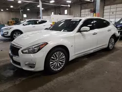 Salvage cars for sale at Blaine, MN auction: 2015 Infiniti Q70 3.7