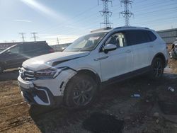 Salvage cars for sale at Elgin, IL auction: 2022 Volkswagen Tiguan SE