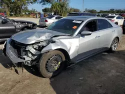 Salvage cars for sale at Riverview, FL auction: 2019 Cadillac CTS Luxury