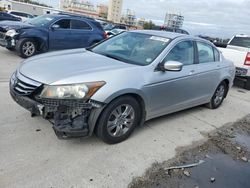 Salvage cars for sale from Copart New Orleans, LA: 2012 Honda Accord LXP