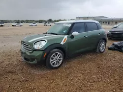 Salvage cars for sale at San Antonio, TX auction: 2015 Mini Cooper Countryman