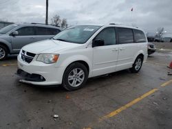 Salvage cars for sale at Pekin, IL auction: 2012 Dodge Grand Caravan Crew