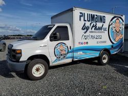 Flood-damaged cars for sale at auction: 2015 Ford Econoline E350 Super Duty Cutaway Van