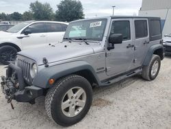 Salvage cars for sale from Copart Apopka, FL: 2016 Jeep Wrangler Unlimited Sport