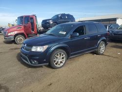 Salvage cars for sale at Brighton, CO auction: 2014 Dodge Journey Limited