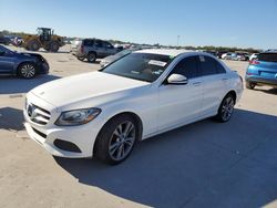 Vehiculos salvage en venta de Copart Wilmer, TX: 2016 Mercedes-Benz C 300 4matic