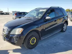 Mercedes-Benz m-Class salvage cars for sale: 2009 Mercedes-Benz ML 350