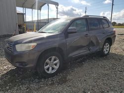 Salvage cars for sale from Copart Tifton, GA: 2009 Toyota Highlander