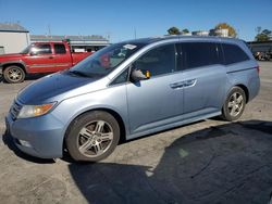 Salvage cars for sale at Tulsa, OK auction: 2011 Honda Odyssey Touring