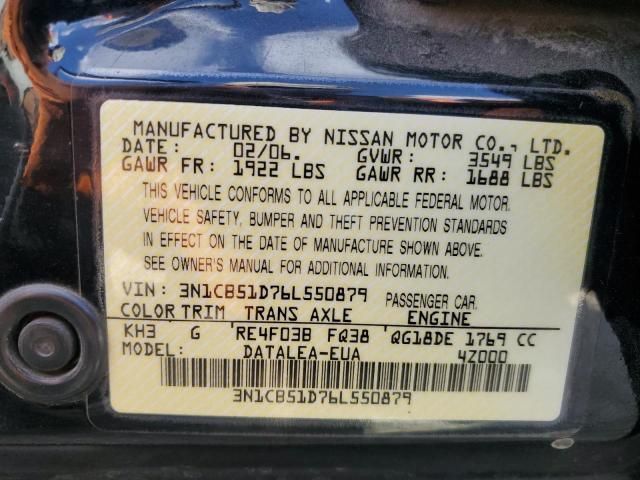 2006 Nissan Sentra 1.8