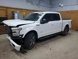 Salvage cars for sale from Copart Kincheloe, MI: 2017 Ford F150 Supercrew