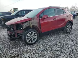 Carros con título limpio a la venta en subasta: 2017 Buick Encore Preferred