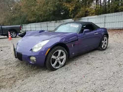 Pontiac salvage cars for sale: 2007 Pontiac Solstice