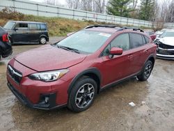 Salvage cars for sale at Davison, MI auction: 2019 Subaru Crosstrek Premium