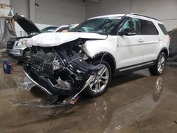 Salvage cars for sale at Elgin, IL auction: 2016 Ford Explorer XLT