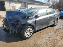 Salvage cars for sale at York Haven, PA auction: 2018 Toyota Corolla L