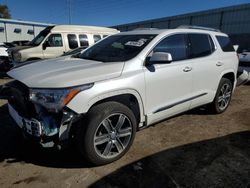 Salvage cars for sale at Anthony, TX auction: 2019 GMC Acadia Denali